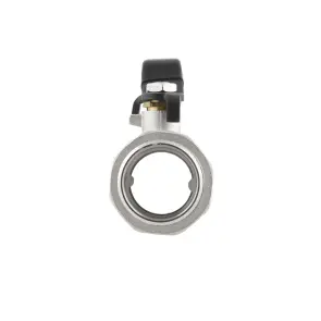 Кран кульовий з американкою Raftec BLACK PN20 ВН 1 1/2" DRBS5 №6