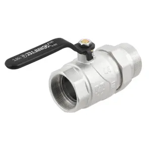 Кран кульовий з американкою Raftec BLACK PN20 ВН 2" DRBS6 №3
