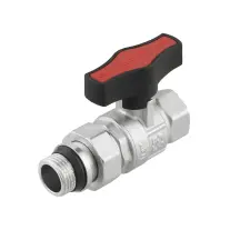 Кран кульовий з американкою Raftec GOLD PN64 ВН 1/2" GRDS01