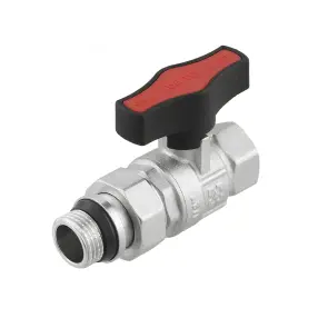 Кран кульовий з американкою Raftec GOLD PN64 ВН 1/2" GRDS01 №1