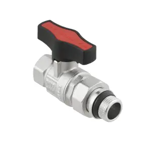 Кран кульовий з американкою Raftec GOLD PN64 ВН 1/2" GRDS01 №2