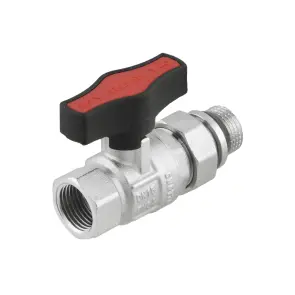 Кран кульовий з американкою Raftec GOLD PN64 ВН 1/2" GRDS01 №3