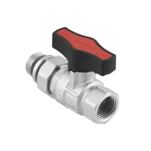 Кран кульовий з американкою Raftec GOLD PN64 ВН 1/2" GRDS01 №4