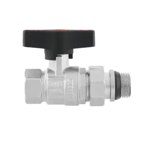 Кран кульовий з американкою Raftec GOLD PN64 ВН 1/2" GRDS01 №5