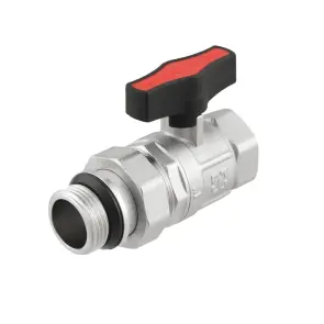 Кран кульовий з американкою Raftec GOLD PN50 ВЗ 1" GRDS03 №1