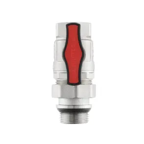 Кран кульовий з американкою Raftec GOLD PN50 ВЗ 1" GRDS03 №5