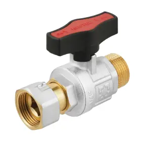 Кран кульовий з накидною гайкою Raftec GOLD PN50 ВН 3/4" GRGMS2 №1