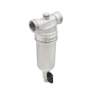 Самопромивний фільтр з манометром 3/4" Raftec RMHF02 №6
