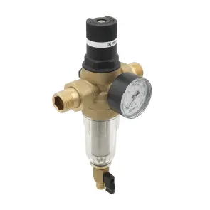 Самопромывной фильтр с редуктором 3/4" Raftec RCFR02-C №4