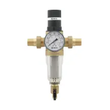 Самопромывочный фильтр с редуктором 1/2" Raftec RCFR01-C