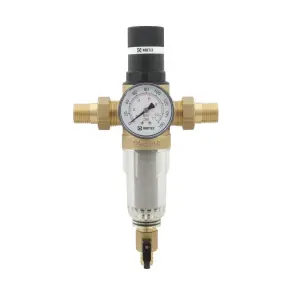 Самопромывочный фильтр с редуктором 1/2" Raftec RCFR01-C №1
