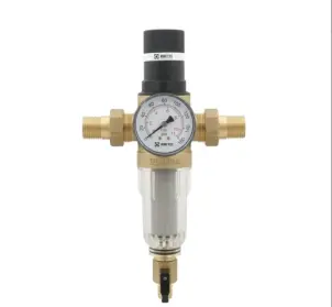 Самопромивний фільтр з редуктором і манометром 1" Raftec RCFR03-C №1