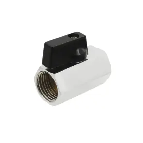 Кран кульовий Raftec BLACK PN10 ВВ 1/2" mini RVHSF01 №1