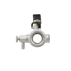 Кран шаровой с дренажом Raftec BLACK DN20 3/4" ВВ WDRH02 №4