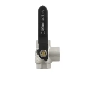 Кран шаровой трехходовой Raftec BLACK DN20 13/4" ВВ TDRH02 №4