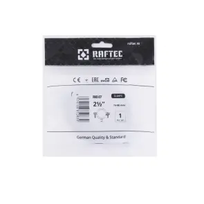 Хомут трубний Raftec (гайка (М8+10)+шуруп) 2 1/2" (74-80) RHO-7480 №6