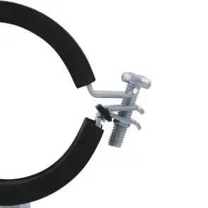 Хомут трубний Raftec (гайка (М8+10)+шуруп) 6" (159-163) RHO-159163 №2