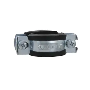 Хомут трубний Raftec ((гайка (М8+10)+шуруп) 3/4" (26-28) RHO-2628 №4