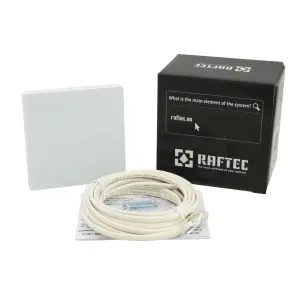 Цифровий терморегулятор для теплої підлоги Raftec WiFI (WHITE) R608W №1