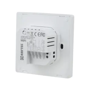 Цифровий терморегулятор для теплої підлоги Raftec WiFI (WHITE) R608W №2