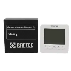 Бездротовий терморегулятор для водяної теплої підлоги Raftec R02B05WL №1