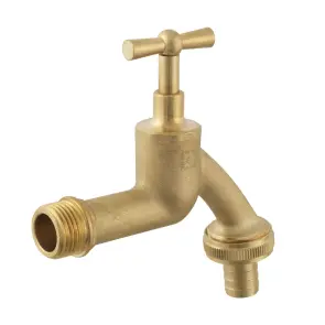 Кран кульовий поливальний Raftec GOLD НН 1/2" GKP01 №3