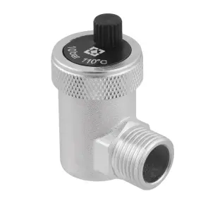 Воздухоотводчик автоматический угловой Raftec 1/2" AAWH01 №2