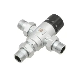 Триходовий змішувально-розподільний клапан Raftec 3/4" RTSM02 №4