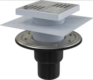 Трап зливний Alcaplast APV4444 №1