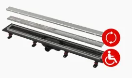 Трап линейный Alcaplast 750 мм APZ20-DOUBLE-750