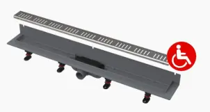 Трап лінійний Alcaplast 650 мм APZ30-650M №1