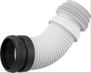 Колено гибкое для унитаза Alcaplast 90/110 flexi M9006 №1
