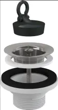 Сифон для умывальника 5/4" AlcaPlast А31