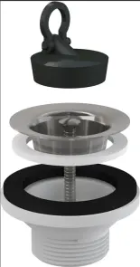 Сифон для умивальника 5/4" AlcaPlast А31 №1