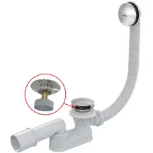 Сифон для ванны Alcaplast click-clack A507CKM