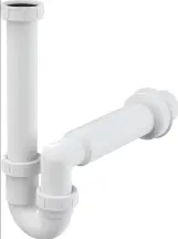 Сифон трубчатый Alcaplast d50 с НГ 6/4, A80-DN50