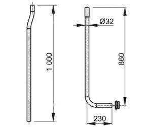 Водозлив Alcaplast A95 №2