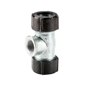 GEBO QUICK QT затискний трійник з різьбою DN32 40-42.9 x1 1/4" x40-42.9мм №2