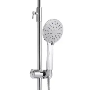 Душевая система универсальная Qtap Plava на три потребителя (с изливом) QT1004CRM Chrome №5