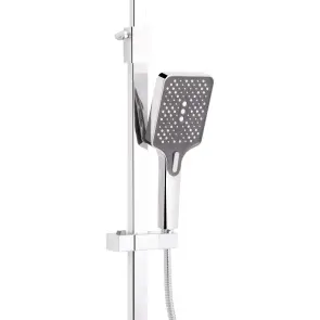 Душевая система универсальная Qtap Swan Cascada на три потребителя (с изливом) QTSWA111CRM45566 Chrome №6