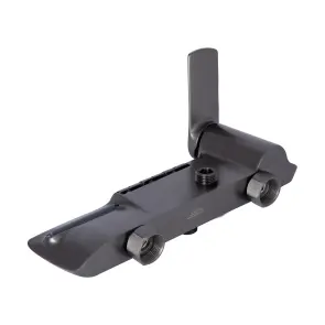Душова система універсальна Qtap Slavonice на три споживачі (з виливом) QTSLA111GMB45905 Gunmetal Black PVD №10
