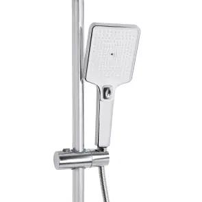 Душова система універсальна Qtap Presto на три споживачі (з виливом) QTPRE111CRW45580 Chrome/White №5