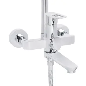 Душова система універсальна Lidz Latwa 1031 на три споживача (з виливом) (k35) Chrome LDLAT1031CRM48993 №3