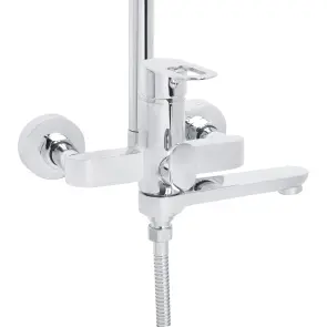 Душова система універсальна Lidz Latwa 1031 на три споживача (з виливом) (k35) Chrome LDLAT1031CRM48993 №4