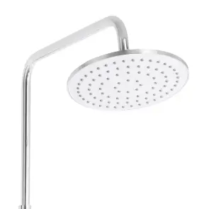Душевая система универсальная Lidz Latwa 1031 на три потребителя (с изливом) (k35) White LDLAT1031WHI48994 №7
