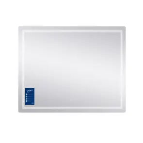 Зеркало Qtap Mideya (DC-F910) 1000х800 с LED-подсветкой Touch, с антизапотеванием, димером QT2078F910W №3