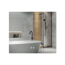Зеркало Qtap Taurus (TA2) 1000×800 мм с LED подсветкой Touch, с антизапотеванием, с димером, рег. темп. цвета (3000-6500K) QTTAU100080048957