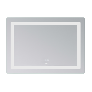Зеркало Lidz Kubis (KU2) 1200х800 с LED-подсветкой Touch, с антизапотеванием, с димером, рег. яркости LDKUB120080049007 №3