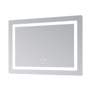 Зеркало Lidz Kubis (KU2) 1200х800 с LED-подсветкой Touch, с антизапотеванием, с димером, рег. яркости LDKUB120080049007 №5