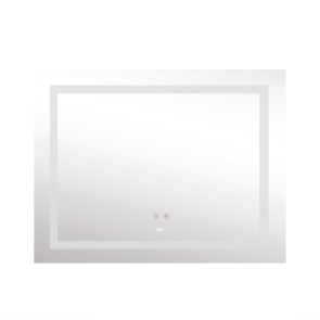 Зеркало Lidz Kubis (KU1) 1200х800 с LED-подсветкой Touch, с антизапотеванием, с димером, рег. яркости LDKUB120080049008 №3